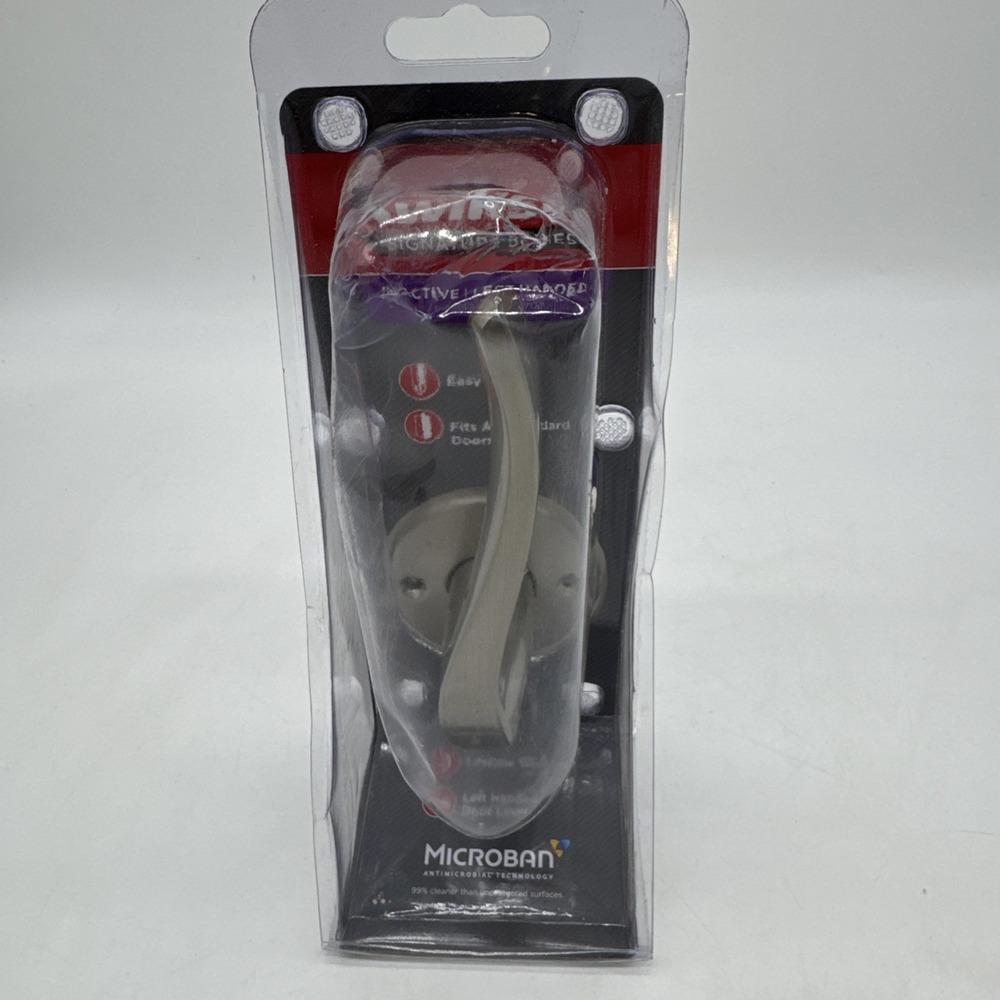 Kwikset Sedona Dummy Door Lh Handle, Single Sided Lever Satin Nickel 97881-024